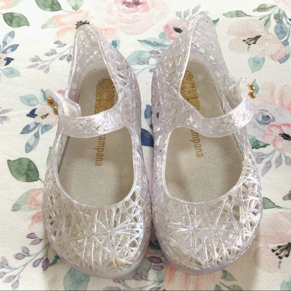 Mini Melissa Campana White Holographic 7